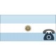 خط تلفن ثابت کشور آرژانتین با  پیش شماره +54
