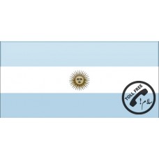 خط تلفن تول فری از کشور آرژانتین با پیش شماره +54
