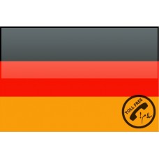 خط تلفن تول فری از کشور آلمان با پیش شماره +49