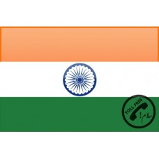 خط تلفن تول فری از کشور هند با پیش شماره +91